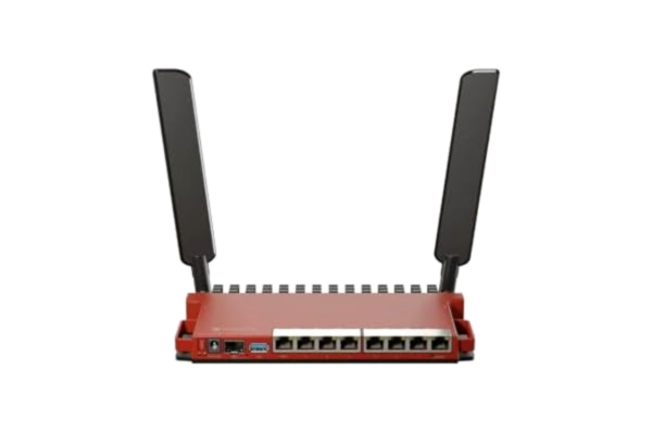 MikroTik  L009UiGS-2HaxD-IN 9-Port Wi-Fi 6 Router (8x 1G RJ45 / 1x 2.5G SFP) - Router