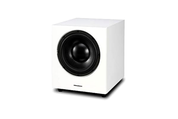 Wharfedale  Subwoofer Attivo White Bass Reflex 20 Cm 70W Frontale Laccato