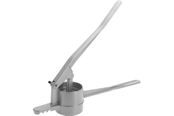 Westmark  Potatispress, Retro-förpackning, Av gjutet aluminium, 41 x 9,3 x 11 cm, Spätzlepress, Silver, 6110RT60