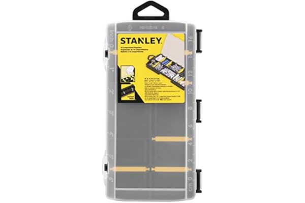 Stanley  STST81679-1, Opbevaringsbakke, Sort, Gul, Rektangulær, Polypropylen (PP), Monokromatisk, Polykarbonat