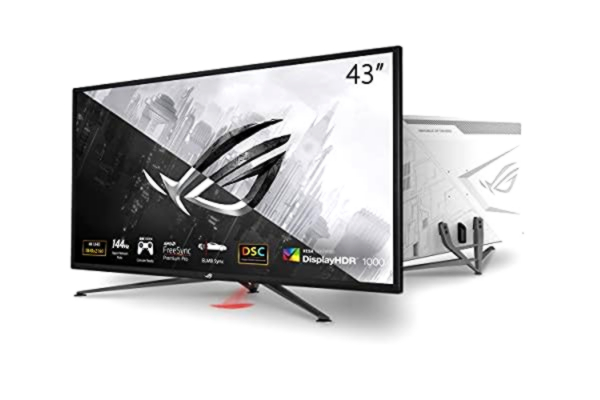 Asus 43" ASUS ROG Strix XG43UQ - 3840x2160 (4k / UHD) - 144Hz - VA - HDMI 2.1 - HDR10 - 1 ms - Skærm
