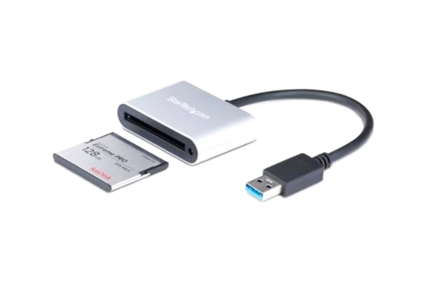 StarTech .com USB 3.0-kortläsare för CFast 2.0-kort – USB-driven – UASP – CF-kortläsare – mobil CFast 2.0-läsare/skrivare