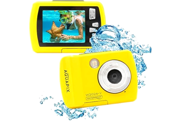 Easypix  W2024 Splash Digitalkamera 16 MPix Gul Undervandskamera