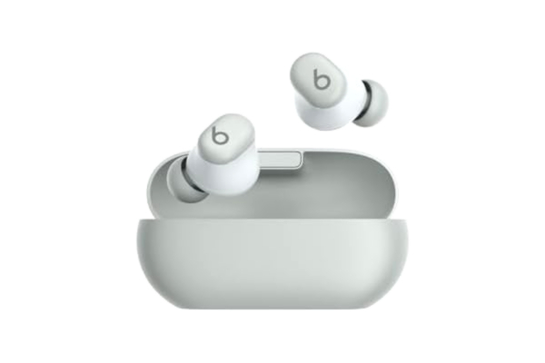 Beats  Solo Buds – trådlösa Bluetooth öronsnäckor | 18 timmars batteritid | Apple- och Android-kompatibilitet | Inbyggd mikrofon – stormgrå