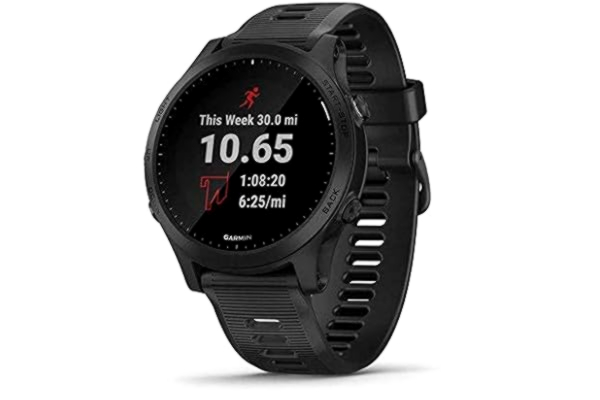 Garmin  ELVTE FR945 Unisex Adult Wrist Watch, Black, One Size