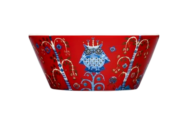 Iittala  Taika röd skål 0,3 L