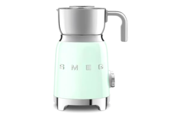 SMEG  MFF11PGEU, Mjölkskummare 50's Style, Pastel green