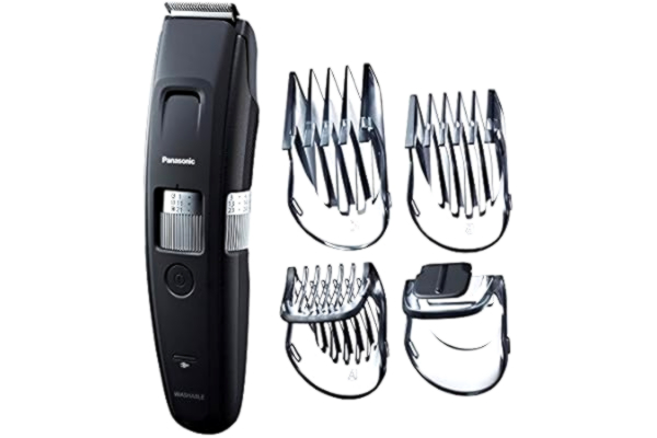 Panasonic  ER-GB96 Topptestad skägg/hårtrimmer med följsam klippning för eleganta skägg, svart