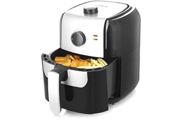 Emerio  AF-123543 SmartFryer, AirFryer, Hot Air Fryer, Frying with Hot Air Without Additional Oil [], 5.5 Litre Capacity, 1400 Watt, Black