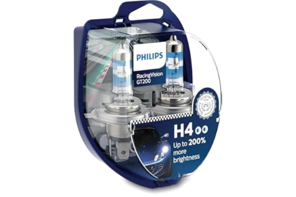 Philips  12342RGTS2 Racing Vision GT200 H4 2 Stück