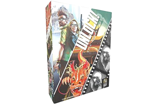 Asmodee UNLOCK! Epic Adventures - Kortspel | Escape Room Spel för Vuxna och Barn | Mysteriespel för Spelkvällar med Familjen | Engelska | Ålder 14+ | 1-6 Spelare | Speltid 60 Minuter