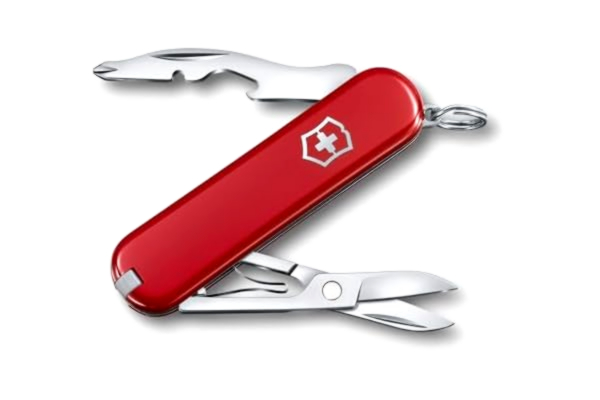 Victorinox , Schweizer Taschenmesser, Jetsetter, Multitool, 7 Funktionen, Kapselheber, Phillips-Schraubendreher 0/1, magnetisch