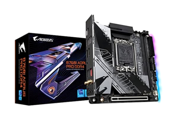 Gigabyte GIGABYTE B760I AORUS PRO DDR4 Emolevy - Intel B760 - Intel LGA1700 socket - DDR4 RAM - Mini-ITX