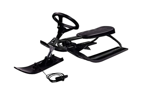 Stiga Sports STIGA Snowracer ICONIC Classic Kälke med Ratt, för Barn från 5 År