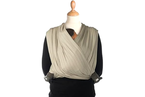 Babylonia BBSling BDDBS 971-560 Lange draagdoek van biologisch katoen 560 Warm Taupe Jacquard