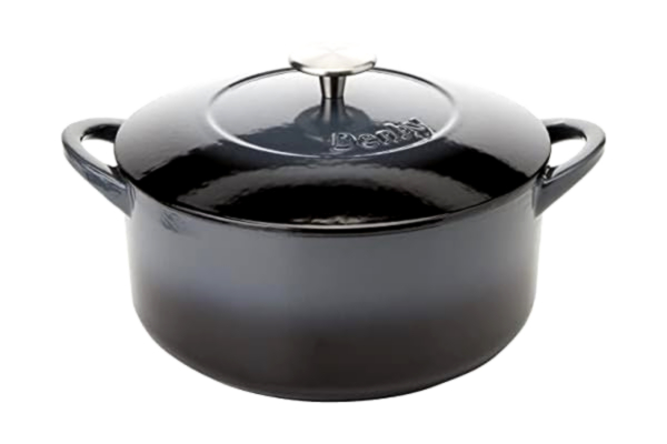 Denby  Halo Cocotte ronde en fonte Gris 4 l
