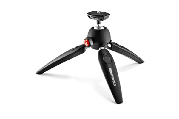 Manfrotto  PIXI EVO 2-Section Mini Tripod light and compact - Black