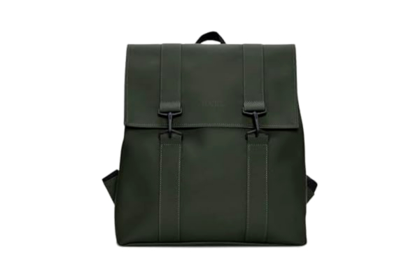 Rains RAINS Torba MSN z wyściełaną kieszenią na laptopy lub tablety 13-calowe - wodoodporny plecak - model 2023, ZIELONY, One Size (2023 edition), Tradycyjne plecaki