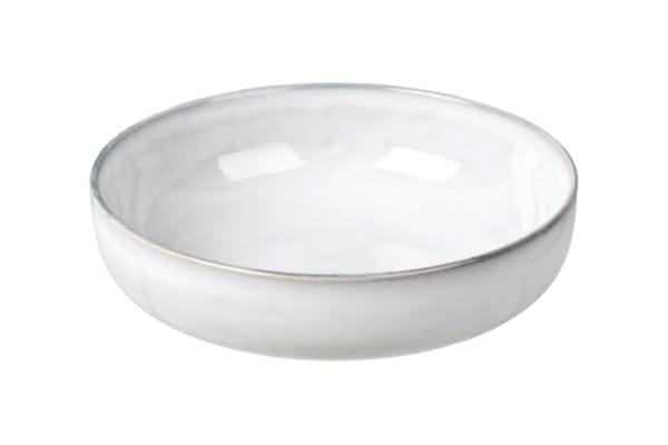 Broste Copenhagen  Nordic Sand platt skål Ø 17 cm, beige