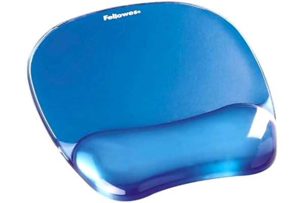 Fellowes  fotogel musmatta med handledsstöd 1 BLÅ
