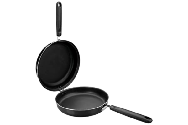 Ibili IBILI 405924"Indubasic Tortilla Pan, Zwart, 24 cm