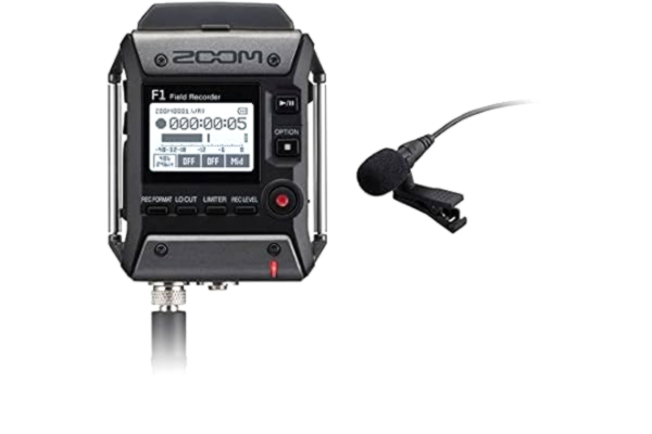 Zoom  F1-LP/UK Field Recorder Plus Lavalier Mic Pack