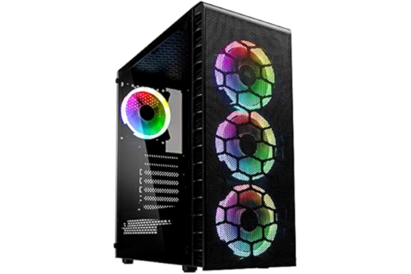 Kolink  OBSERVATORY LITE MESH Midi-Tower Datorchassi GAMER Svart