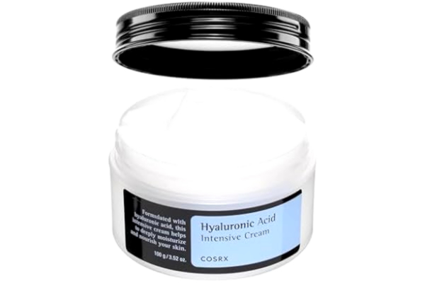 COSRX  Hyaluronic Acid Moisturizing Cream, Long-lasting Hydration, Rich Moisturizer for Sensitive Skin 3.52 oz / 100g, Korean Skin Care, Animal Testing Free, Parabens Free
