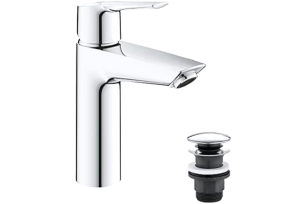 Grohe GROHE QUICKFIX Start | Badrumskran ettgrepp, DN 15 | Krom | M-Size | 24204002
