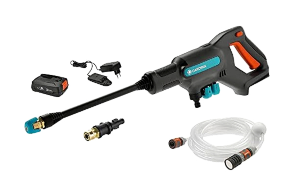 Gardena  14800-32 AquaClean 24/18V Ready-to-Use Set-Action Medium Pressure Cleaner 24 Bar