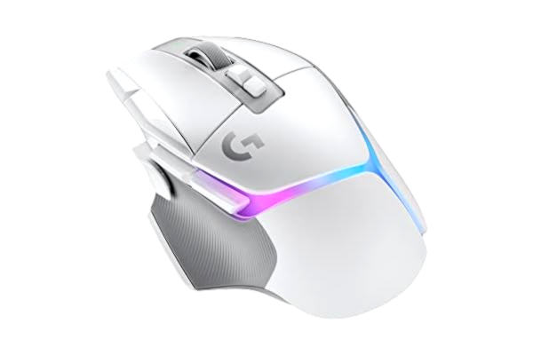 Logitech  G502 X PLUS LIGHTSPEED Trådlös RGB-mus för gaming - Optisk mus med LIGHTFORCE hybridbrytere, LIGHTSYNC RGB, HERO 25K gaming-sensor, kompatibel med PC - macOS/Windows - Vit