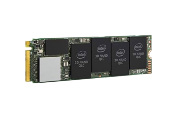 Intel  SSDPEKNW010T8X1 Solid-State Drive 600p-serien - Solid State-enhet - krypterad - 1 TB - intern - M.2 2280 - PCI Express 3.0 x4 (NVMe) - 256-bitars AES:: (Komponenter > SSD Solid State-Drive)