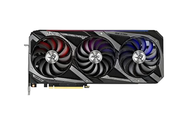 Asus ASUS Conception tampon ROG Strix GeForce RTX 3070 Ti 8 Go GDDR6X avec performances thermiques de pointe, 90YV0GW0-M0NA00