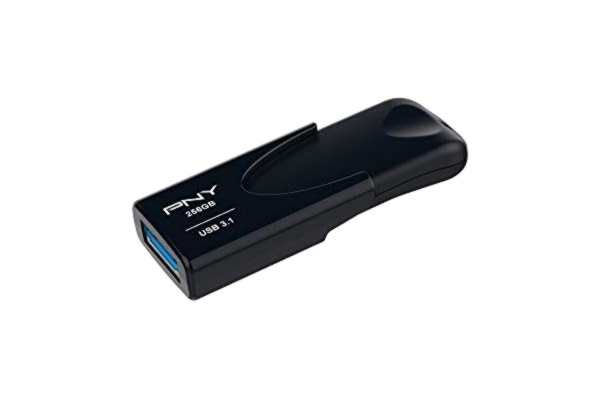 PNY  Attaché 4 USB 3.1 Flash Drive read speed up to 80MB/s - 256GB