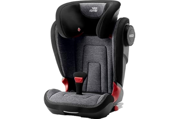 Britax BRITAX RÖMER Siège Auto KIDFIX 2 S, avec Protections Latérales, enfant de 15 à 36kg (Groupe 2/3) de 3.5 ans à 12 ans, Graphite Marble