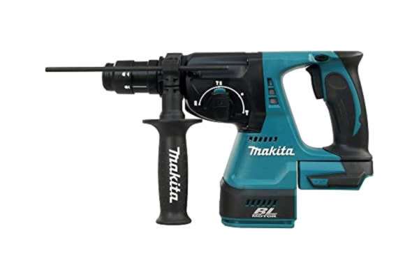 Makita  DHR243Z - Roterende hammer - ledningfri - 3 tilstande - SDS-plus - 2 Joule - intet batteri - SOLO