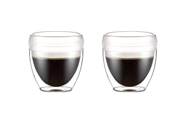 Bodum  - 11848-10SA - PAVINA OUTDOOR - set med 2 dubbelväggiga plastmuggar, SAN - 0,25 l