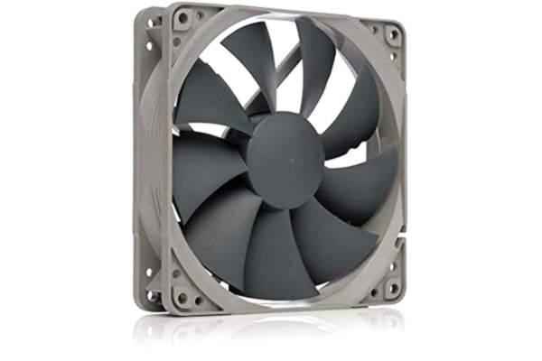 Noctua  NF-P12 redux-1300, Tyst Fläkt, 3-Pin, 1300 RPM (120 mm, Grå)