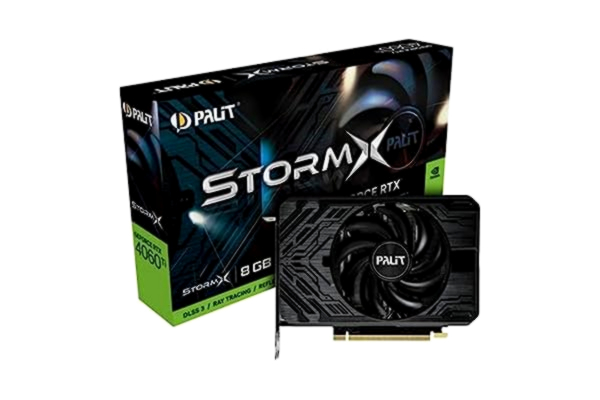 Palit  GeForce RTX 4060 Ti StormX - Grafikkort - GeForce RTX 4060 Ti - 8 GB GDDR6 - PCIe 4.0 - HDMI, 3 x DisplayPort