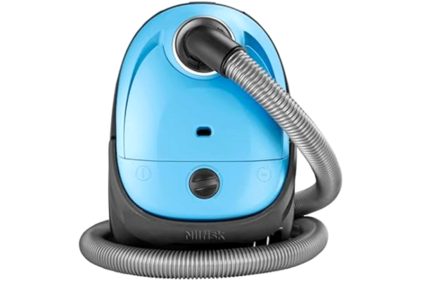 Nilfisk Dammsugaren Nilfisk One för golv- och mattor med HEPA-filter – Kraftfull, kompakt och lätt dammsugare - Ljusblå, 3L, 750 W (LBB10P05A-HB15)