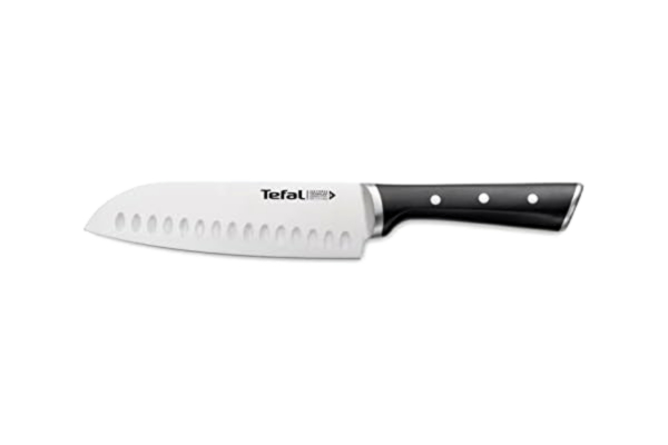 Tefal  Ice Force Stainless Steel Santoku Knife - 18cm