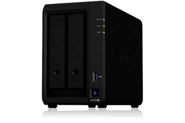 Synology  DS720+ 2-Bay 6TB Bundle z 2X 3TB HDs