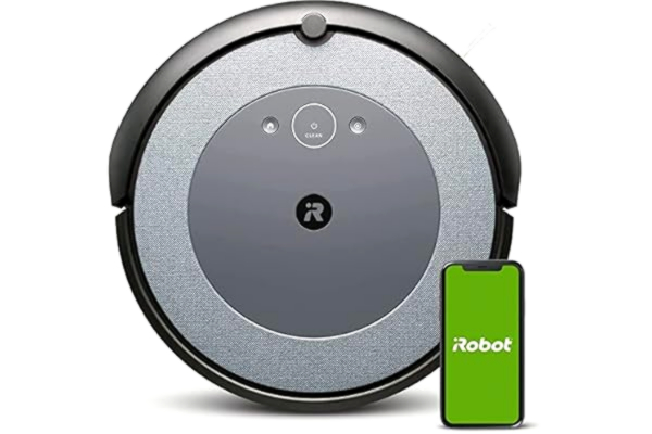 iRobot ® Roomba® i515240 robot odkurzający z inteligentnym mapowaniem - sprzątanie wybranych pomieszczeń - 2 gumowe szczotki o do wszystkiech powierzchni - asystent głosowy