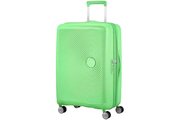 American Tourister  Soundbox - Spinner S uitbreidbare handbagage, spring green, M (67 cm - 81 L), Spinner M (67 cm - 81 L)