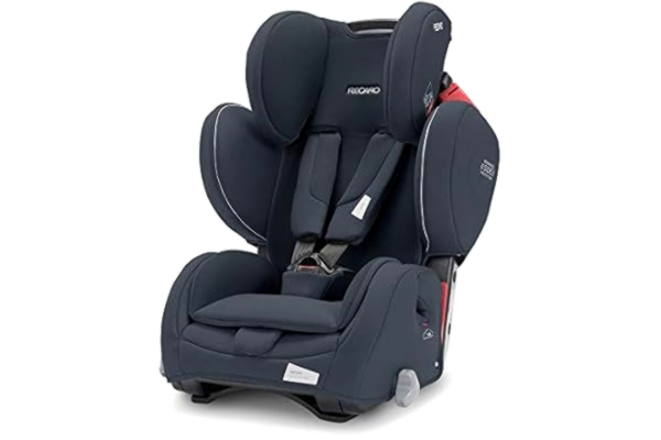 Recaro  Kids, Young Sport Hero fotelik dziecięcy (9-36 kg), grupa 1-2-3, komfort i bezpieczeństwo, uniwersalny montaż, regulowany, system bezpieczeństwa Patent Hero, Prime Mat Black