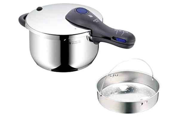 WMF  Perfect Plus Pressure Cooker 4,5L with Insert Ø 22 cm Made in Germany Internal Scaling Cromargan® Stainless Steel Suitable for Induction