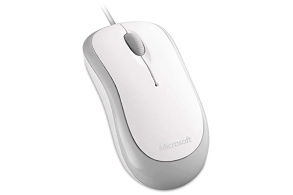 Microsoft  P58-00058 Souris Optique USB Blanc