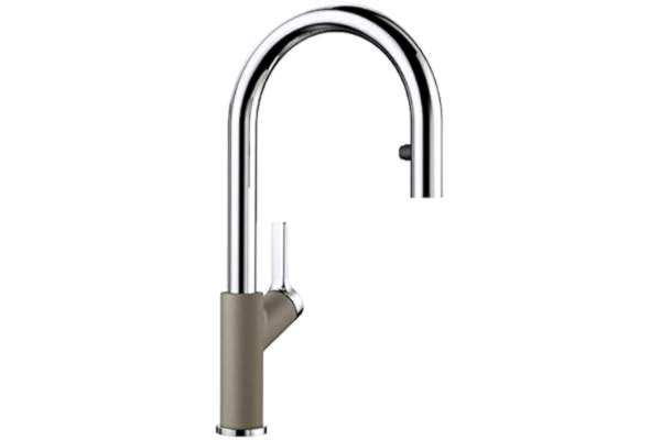 Blanco BLANCO CARENA-S køkkenarmatur Silgranit -look i trøffel med udtræksbruser