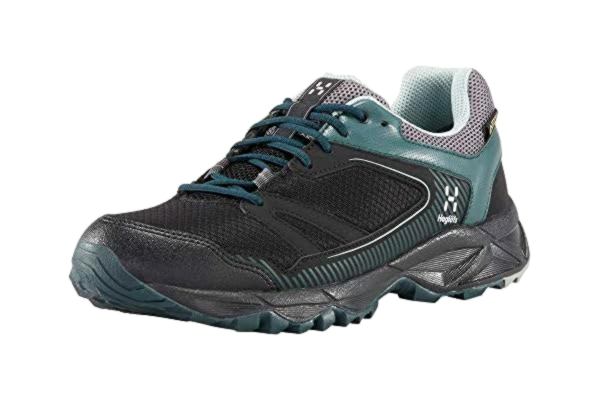 Haglöfs  Damskie buty trekkingowe Trail Fuse GT wodoodporne, oddychające, amortyzujące, odporne na ścieranie, Mineral True Black, 39 1/3 EU