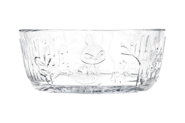 Arabia  Mumin glasskål 12 cm 0,35 L klar